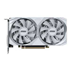 MSI RTX3050 VENTUS 2X XS WHITE 8G OC, PCIe4, 8GB DDR6, DVI, HDMI, DP, 1807MHz Clock, Overclocked - Image 1